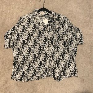 Floral Button down shirt